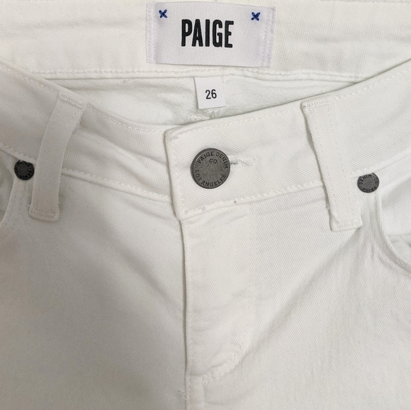 White Skyline Ankle Peg Jeans - Picture 4 of 5